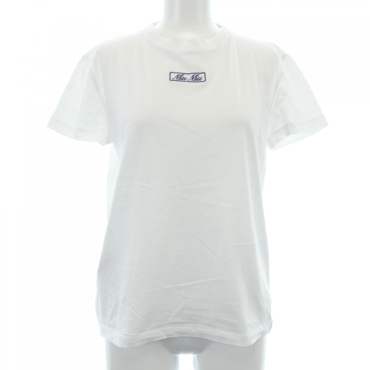 ミュウミュウ MIU MIU MJN383 SOOO 14ER Tシャツ