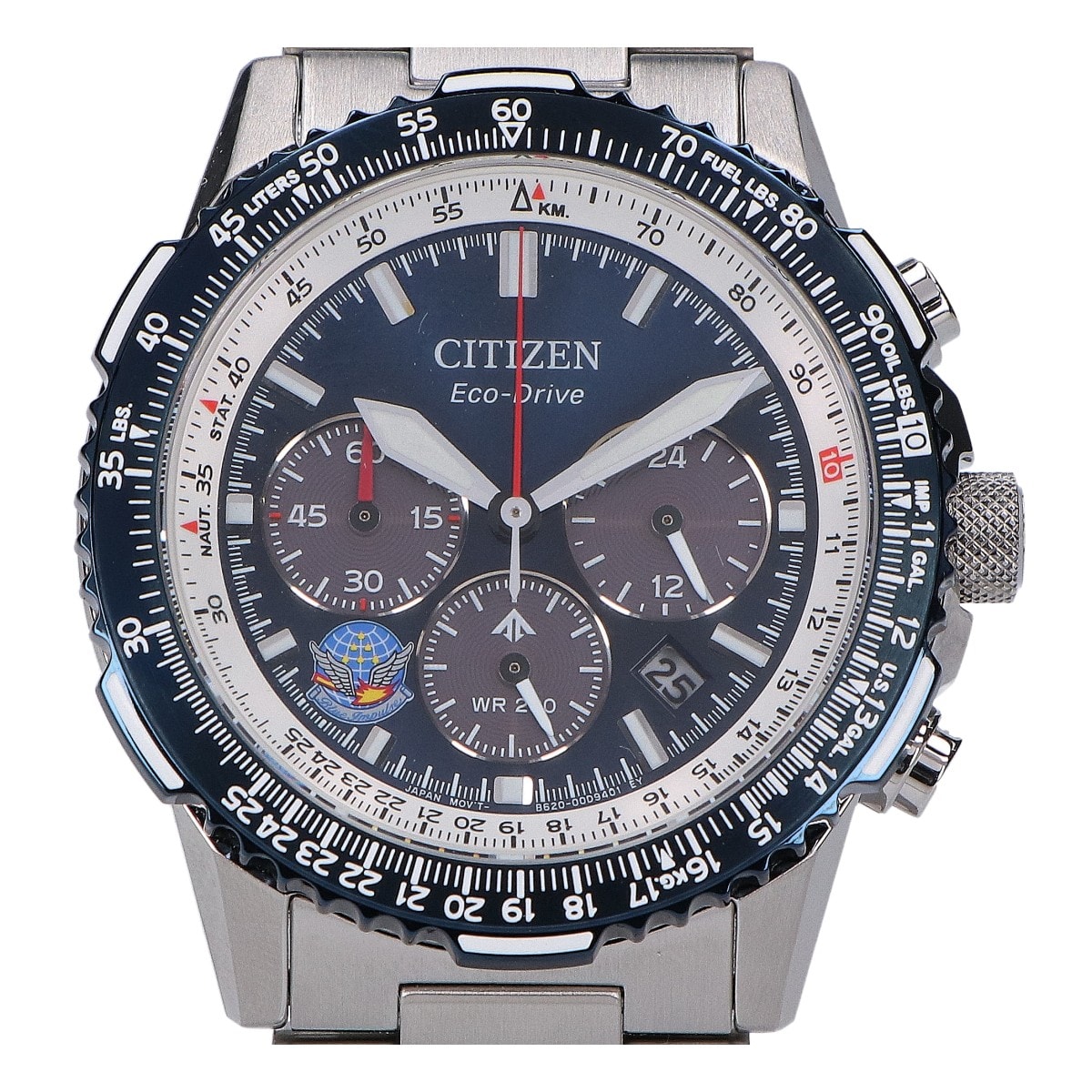 シチズン 【美品】CA4665-59L プロマスター SKYシリーズ 航空自衛隊「ブルーインパルス」限定モデル第6弾 900本限定 エコドライブ