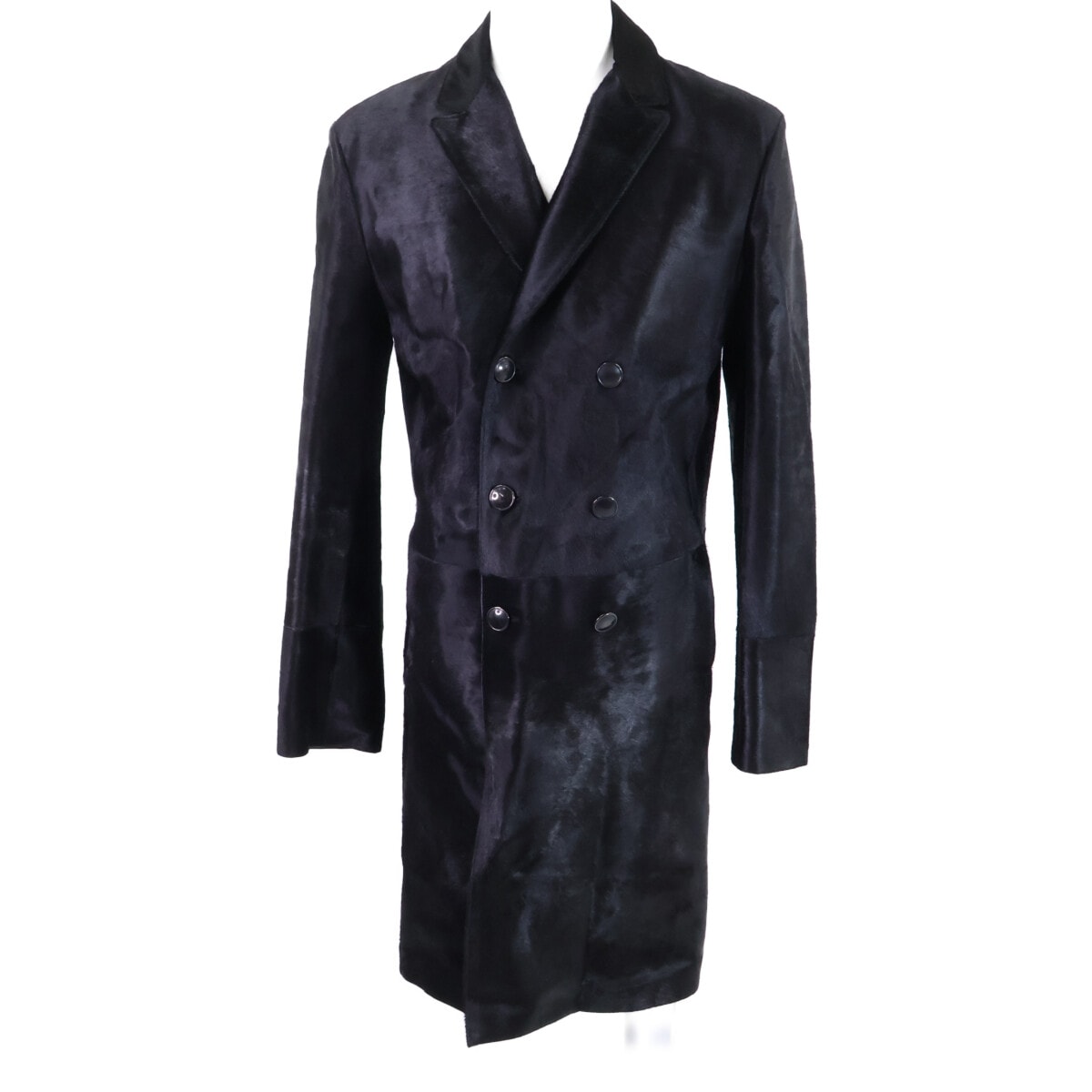 ボッテガヴェネタ 【美品/国内正規】358401-VZY20 tanned and dyed ハラコ ダブルブレスト 50