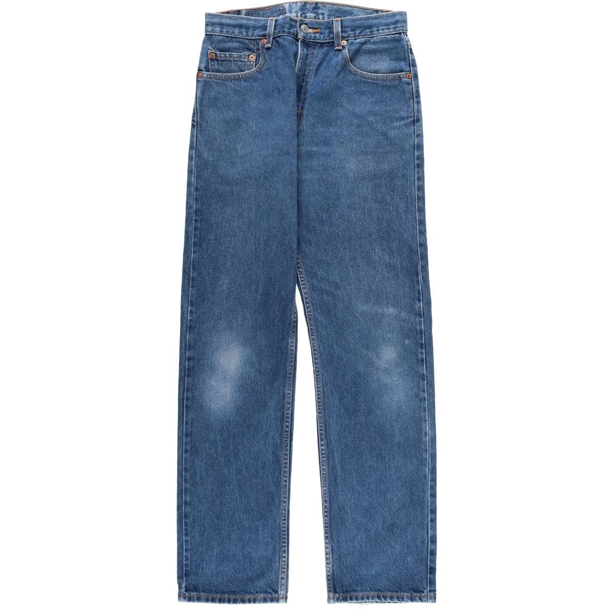 古着 00年代 リーバイス Levi's 505 REGULAR FIT STRAIGHT LEG テーパードデニムパンツ メンズw30相当/eaa663631