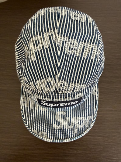 Supreme Denim Camp Cap "Stripe" (24SS)