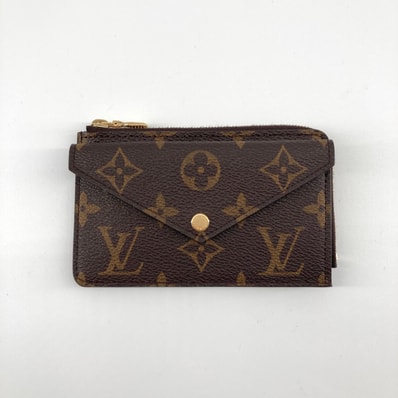 LOUIS VUITTON(ルイ・ヴィトン) ポルトカルト レクトヴェルソ モノグラム L字ファスナー M69431 コインケース ブラウン
