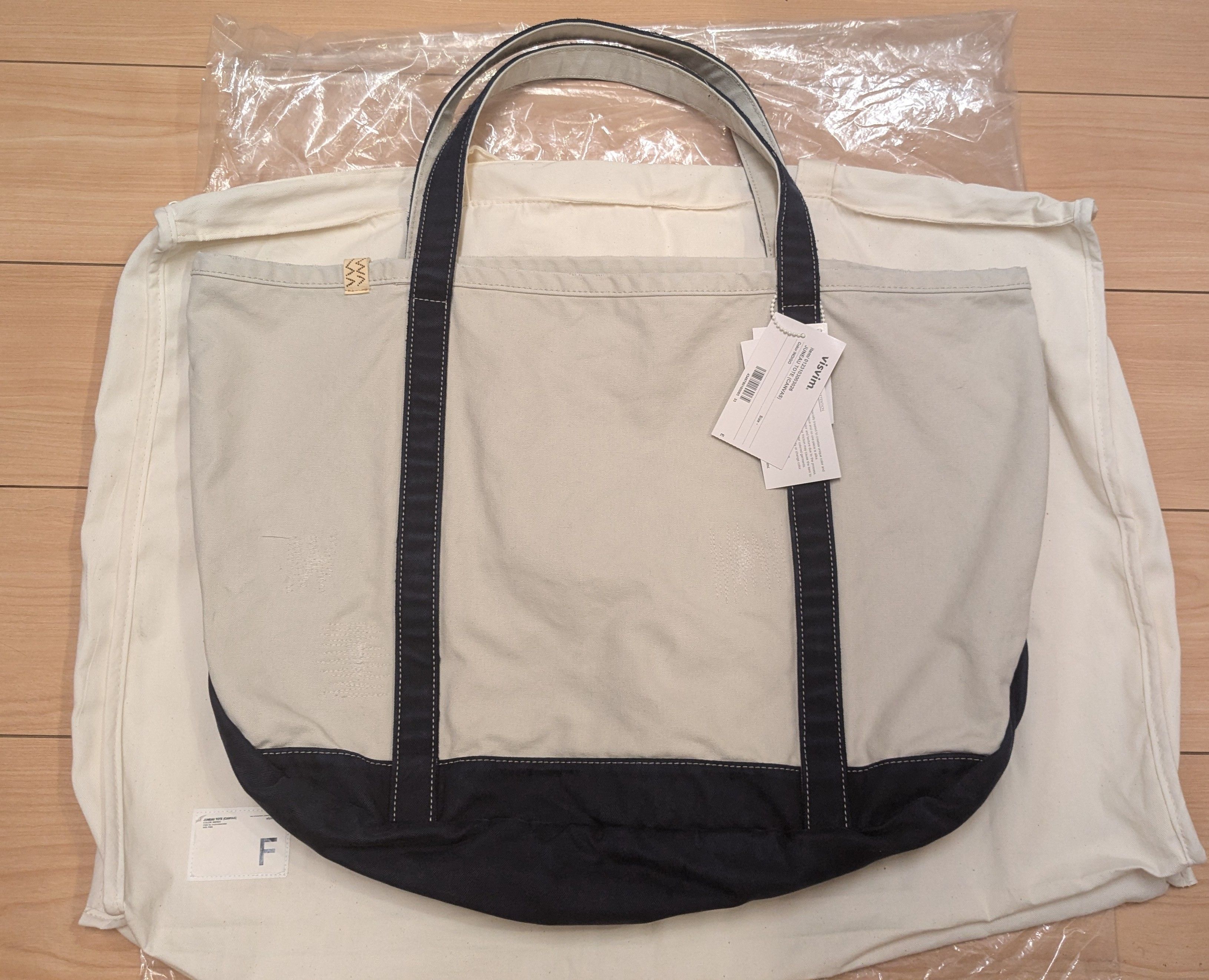 VISVIM JUNEAU TOTE  (CANVAS) 