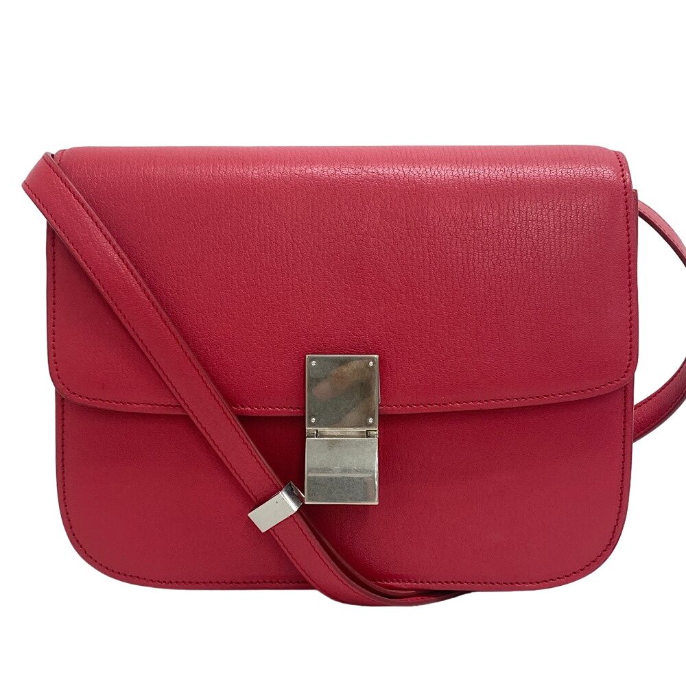セリーヌ CELINE ショルダーバッグ クラシックボックス ピンク