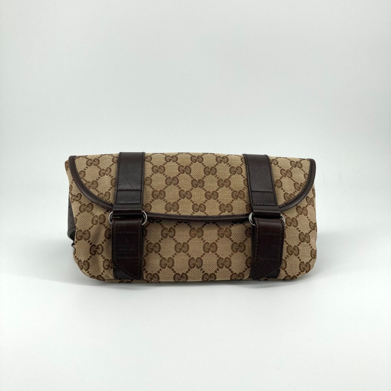 C (やや傷や汚れあり)】GUCCI（グッチ） GGキャンバス 145851 ウエスト