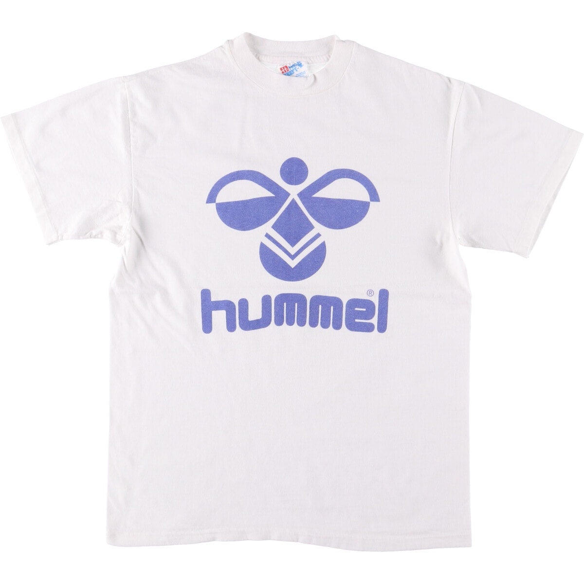古着 90年代 ヘインズ Hanes HUMMEL ヒュンメル ロゴプリントTシャツ USA製 メンズM相当 ヴィンテージ/eaa559440
