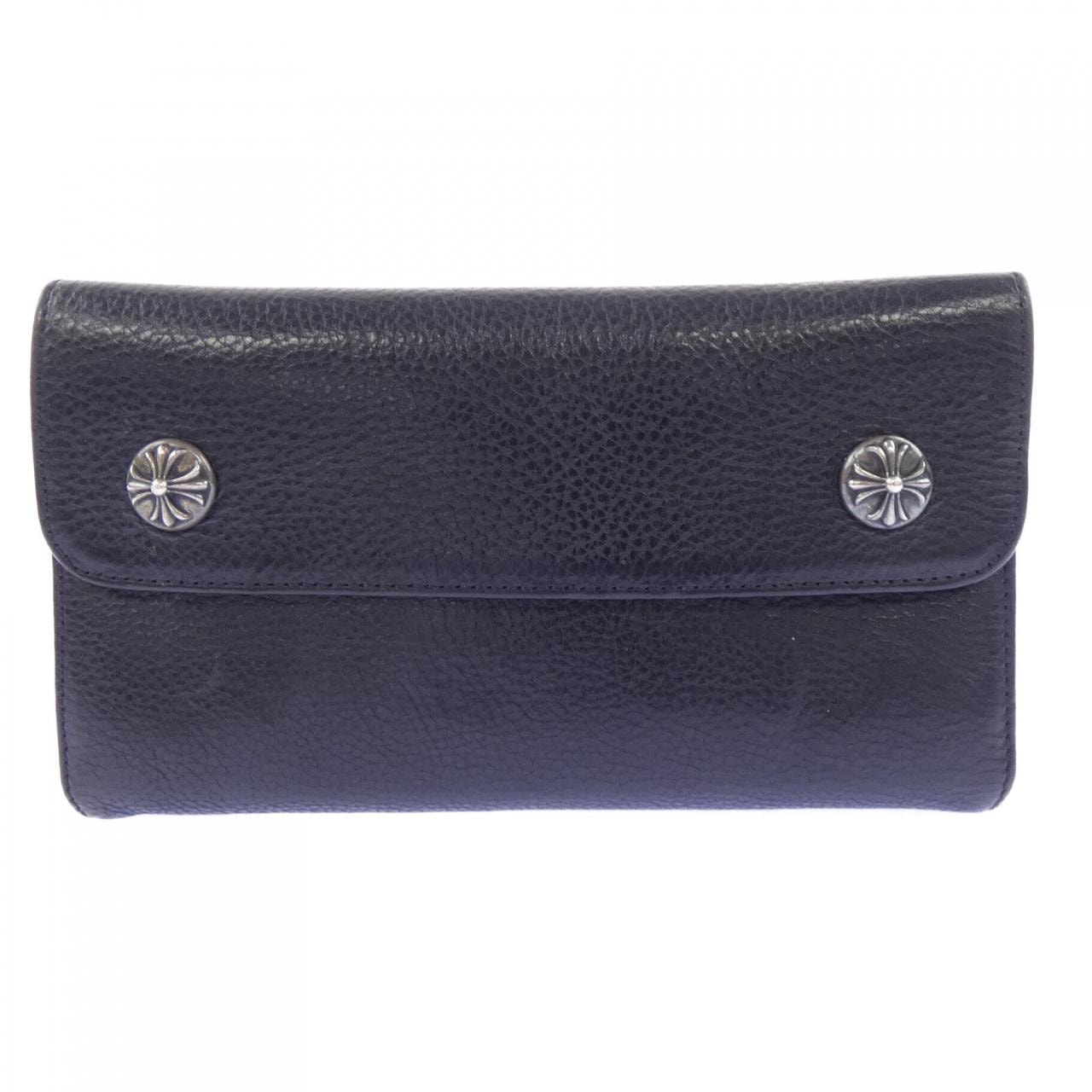 クロムハーツ CHROME HEARTS WAVE CROSS BTN ウェーブ クロスボタン 2246 304 0501 0900 WALLET