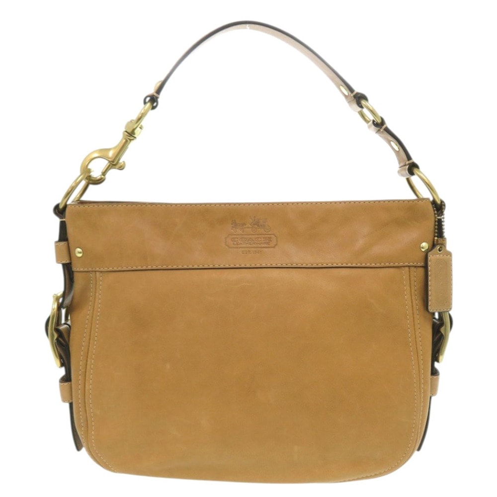 コーチ ワンショルダーバッグ レザー ブラウン ショル