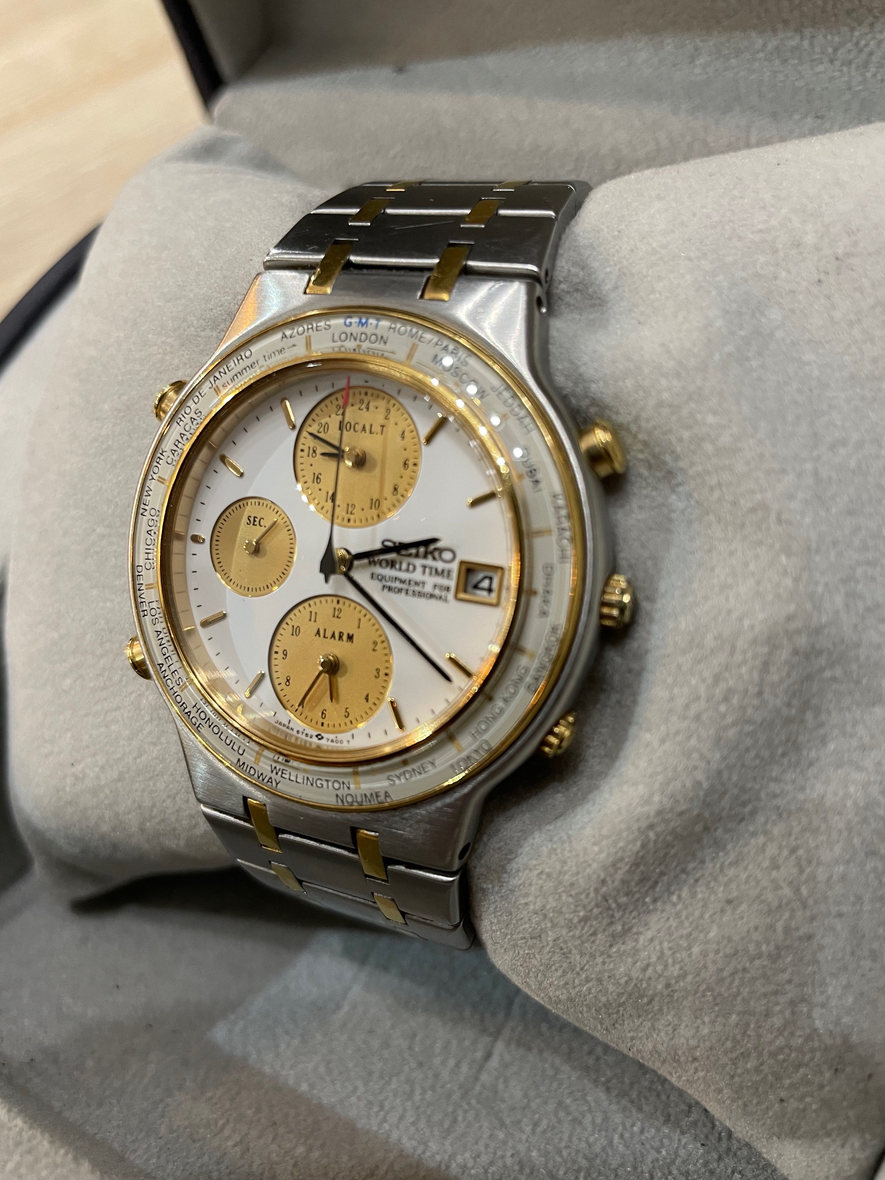 SEIKOワールドタイム 腕時計
