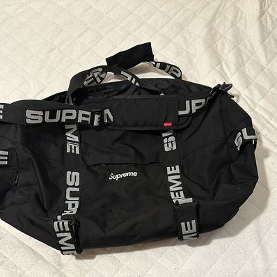 Supreme 18SS Duffle Bag "Black"