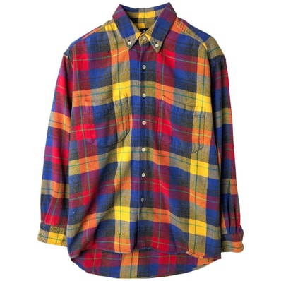 古着 90年代 ギャップ GAP オールドギャップ 長袖 ボタンダウン フランネルシャツ メンズM相当 ヴィンテージ/eaa609377