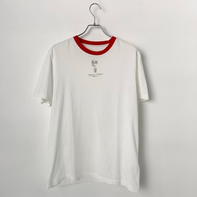 Maison Margiela Stamp T-Shirt "White/Red"