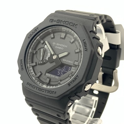 CASIO カシオ Gショック ベーシック クォーツ 腕時計 GA-2100-1A1 ブラック