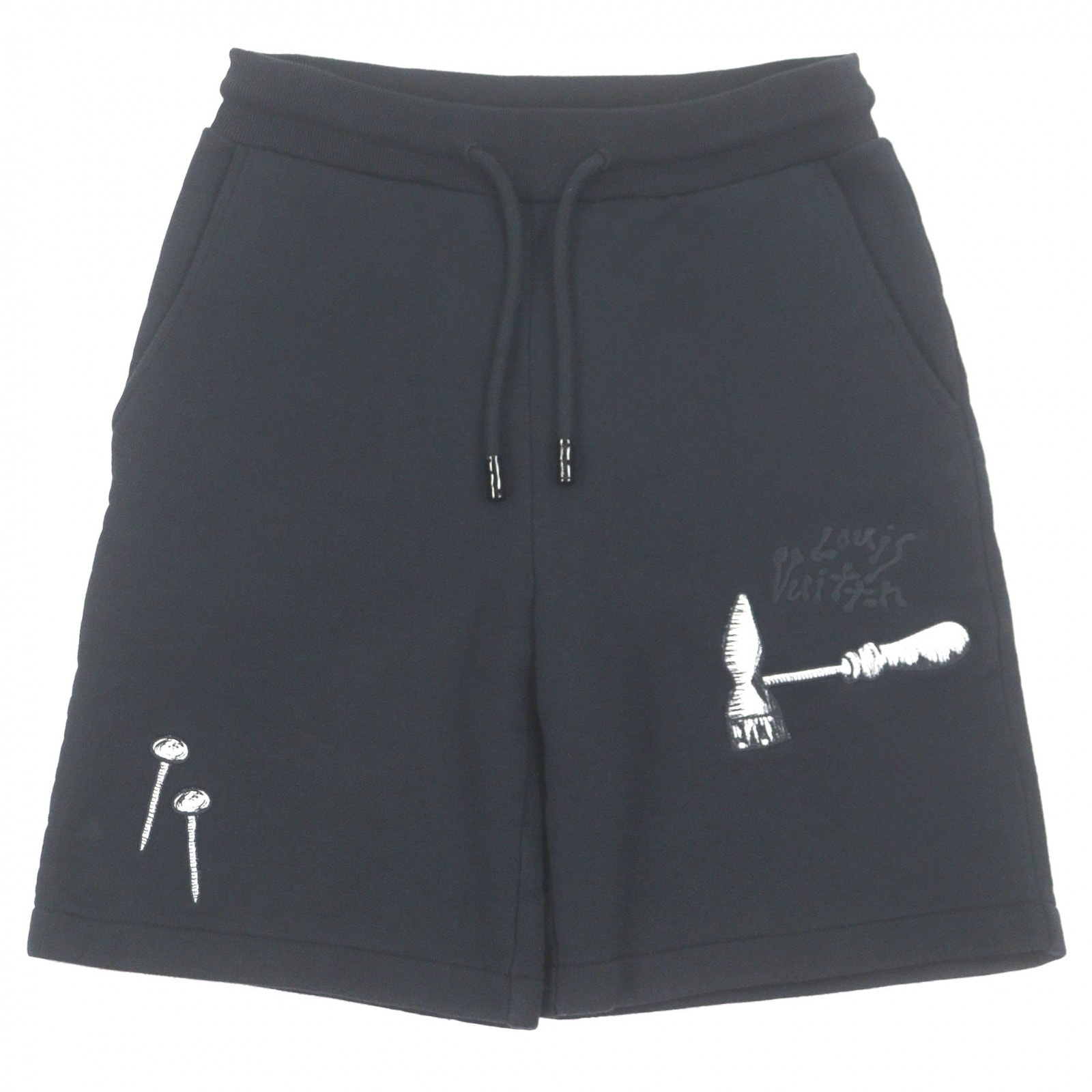 美品 ルイヴィトン ショートパンツ ブラック メンズ XS