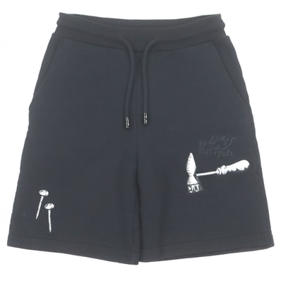 美品 ルイヴィトン ショートパンツ ブラック メンズ XS