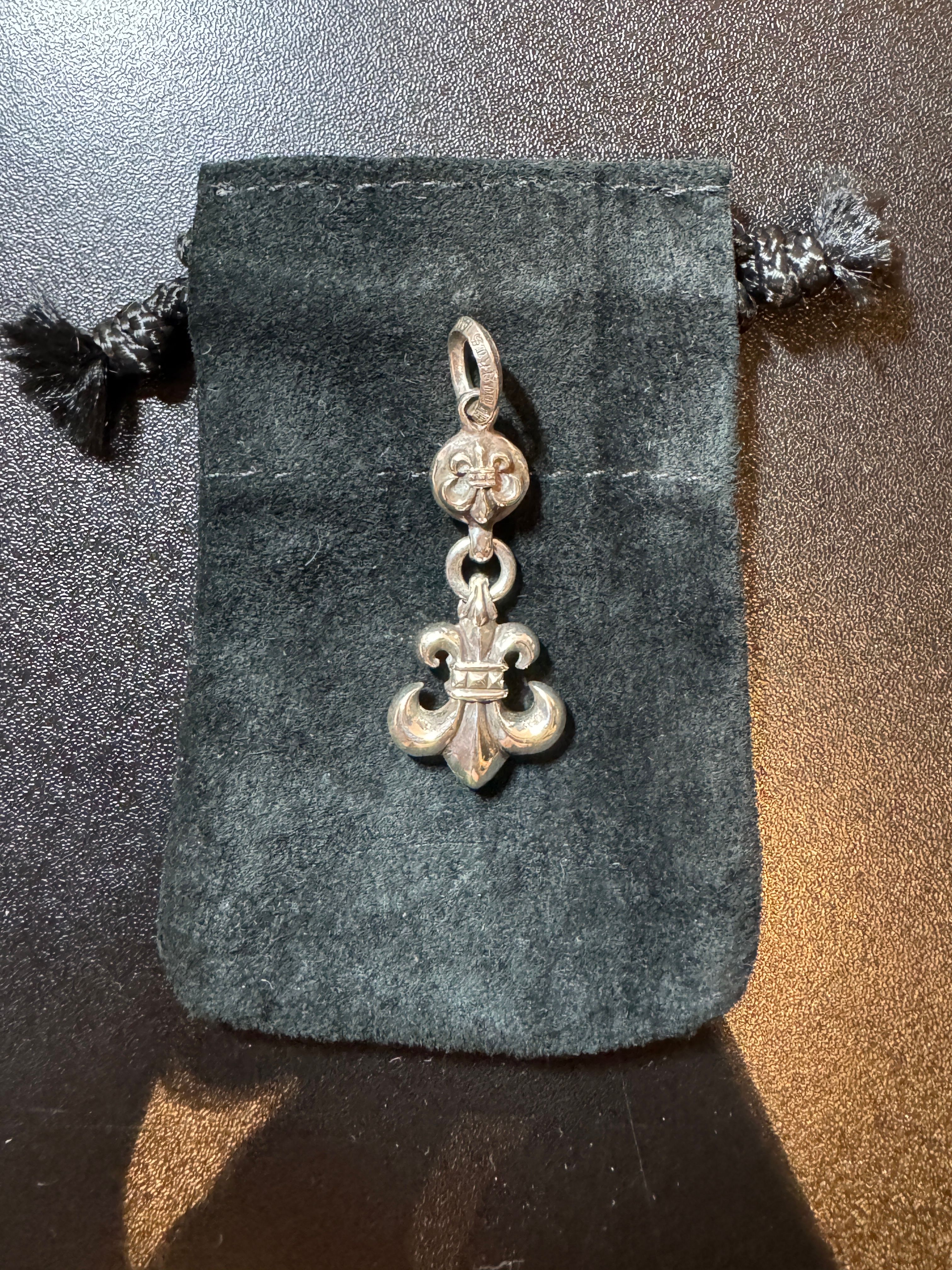 Chrome Hearts 1 Ball BS Flare Charm "Silver"