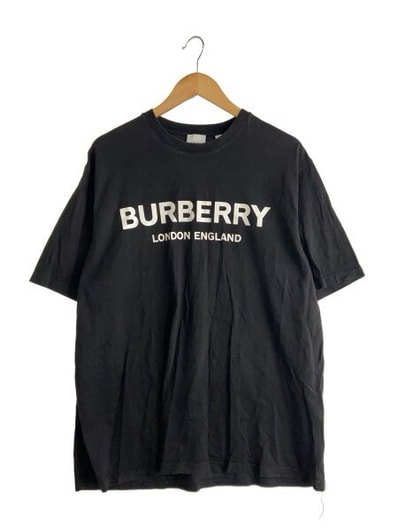 Burberry Men's Logo Print Cotton T-Shirt "Black"