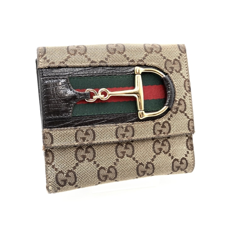 C (やや傷や汚れあり)】GUCCI（グッチ）ホースビット シェリーライン