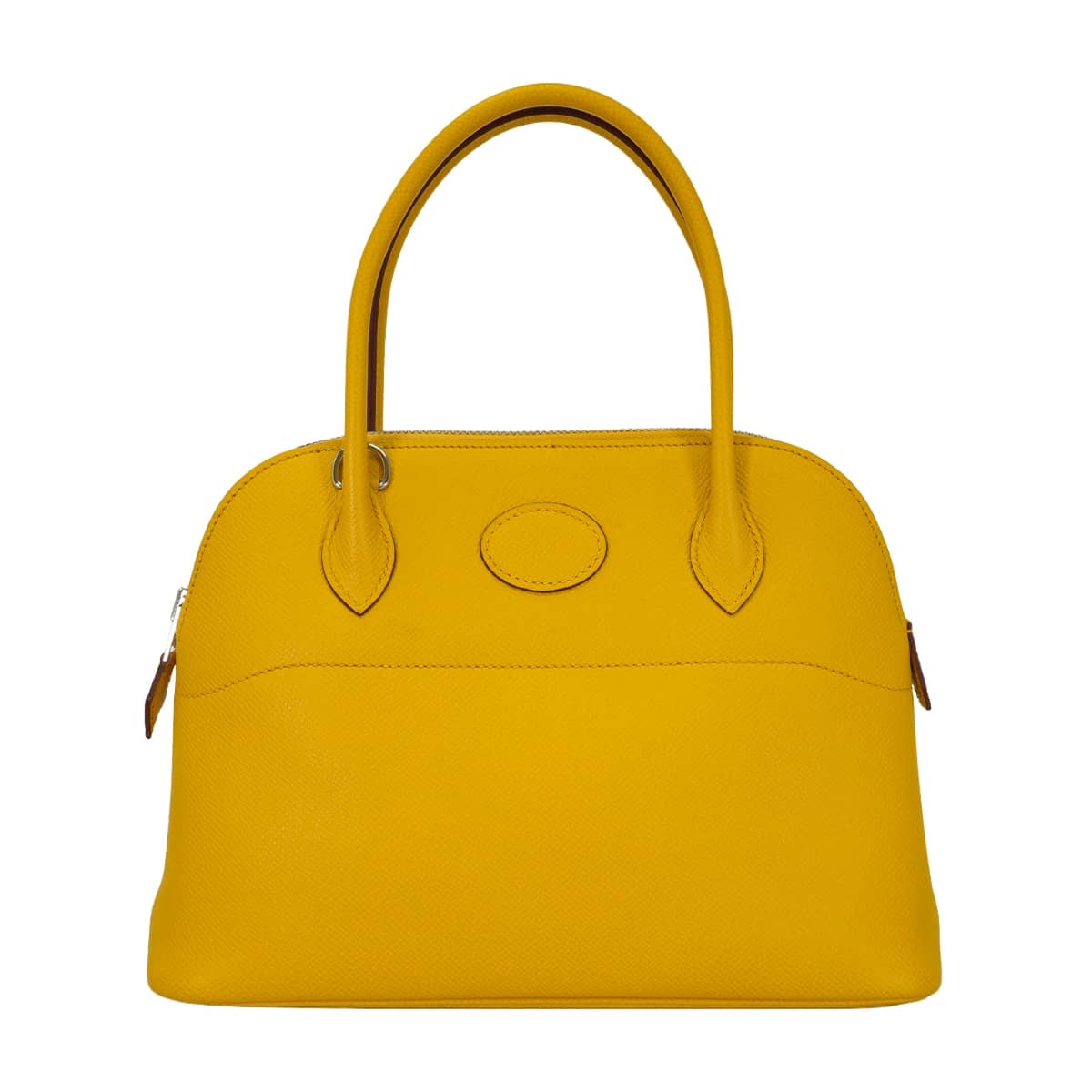HERMES エルメス ショルダーバッグ ボリード27 ジョーヌアンブル エプソン シルバー金具 C刻印 新品未使用