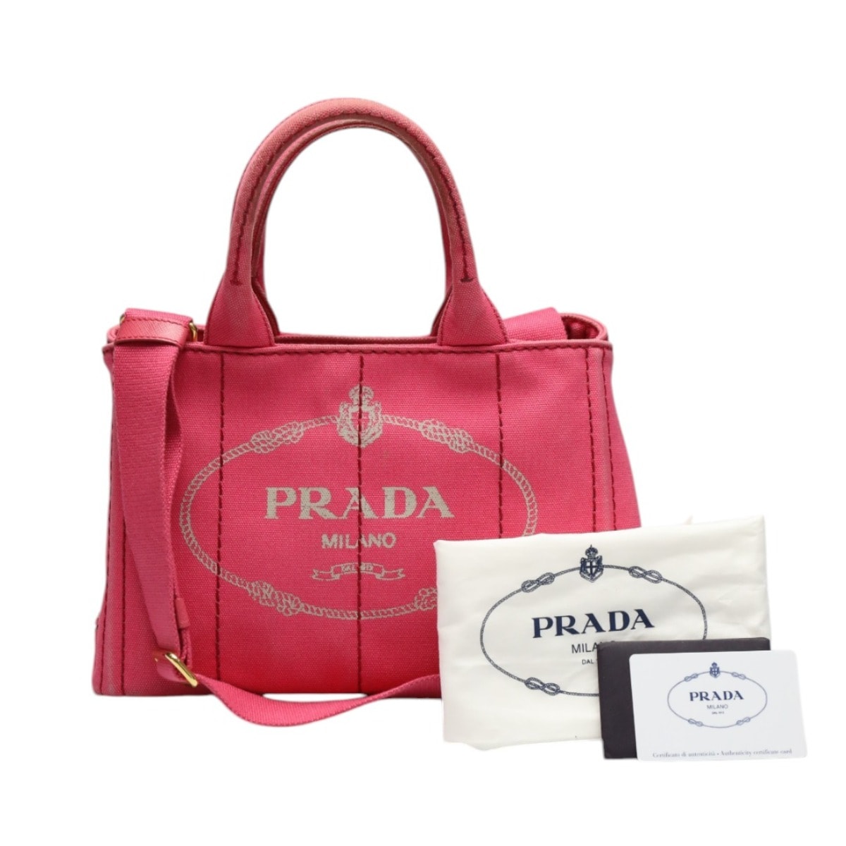 プラダ PRADA カナパミニトート 1BG439 カナパ トートバッグ
