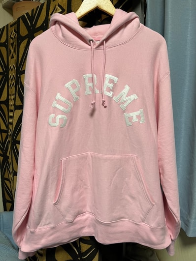 Supreme x Champion Hooded Sweatshirt "Pink"