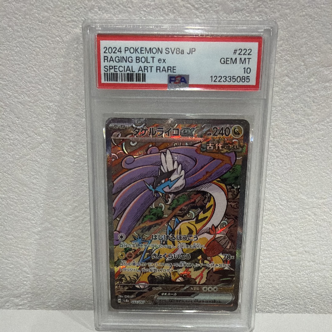 タケルライコex SAR [SV8a 222/187](ハイクラスパック「テラスタルフェスex」)
