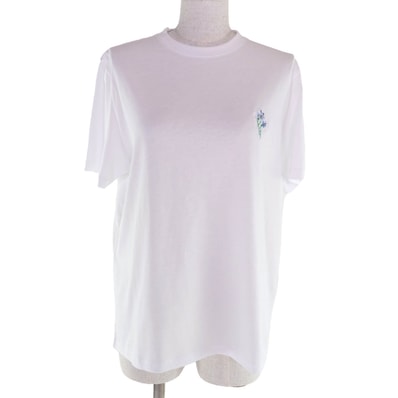 未使用品 ロエベ 半袖Tシャツ ホワイト レディース M S359Y22X97
