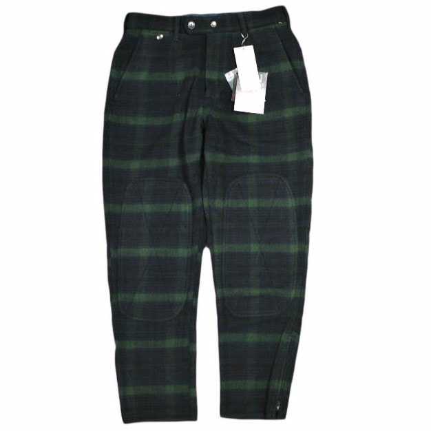 新品 WOOLRICH x BEAMS PLUS ウールリッチ ビームスプラス 別注 イタリア製 BIG GAME HUNTING PANTS ビッグゲームハンティングパンツ 11-24-2606-089 S BLACKWATCH 定価49,500円 ボトムス