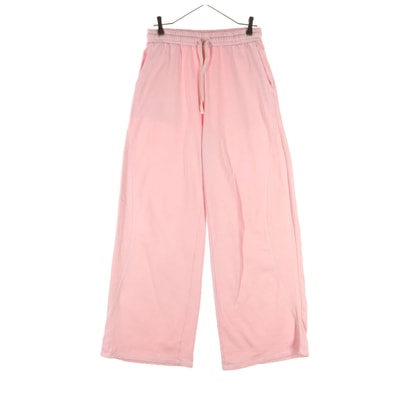 美品 ZARA ザラ ワイド スウェットパンツ M ピンク