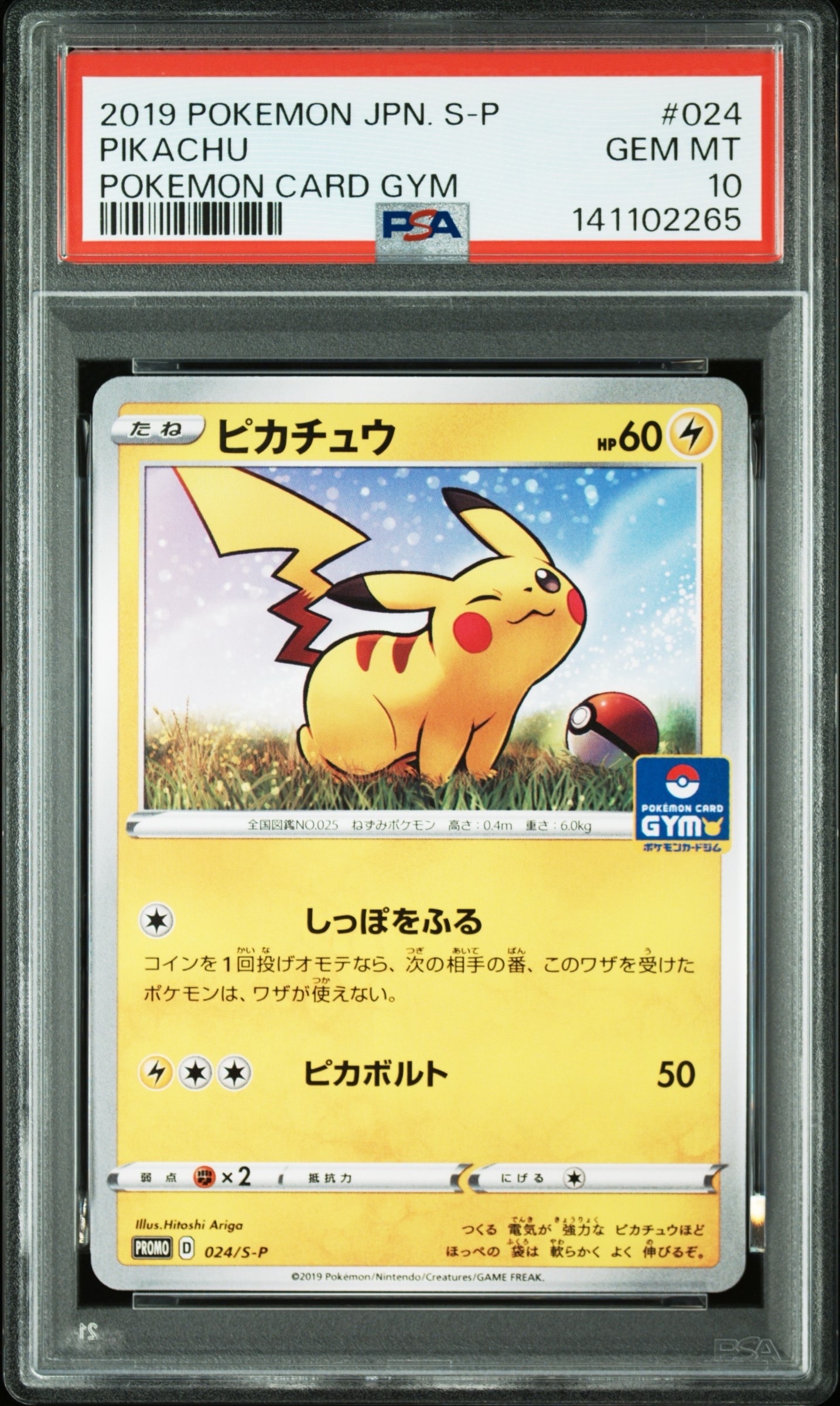 ピカチュウ: プロモ P [S-P 024](ポケモンカードゲーム ソード&シールド 「プロモカードパック 第1弾」)
