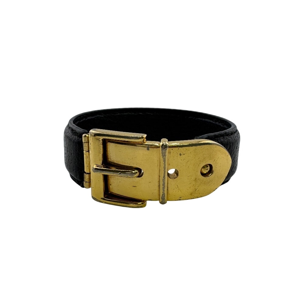 グッチ GUCCI バングル ヴィンテージ ブレスレット ブラック