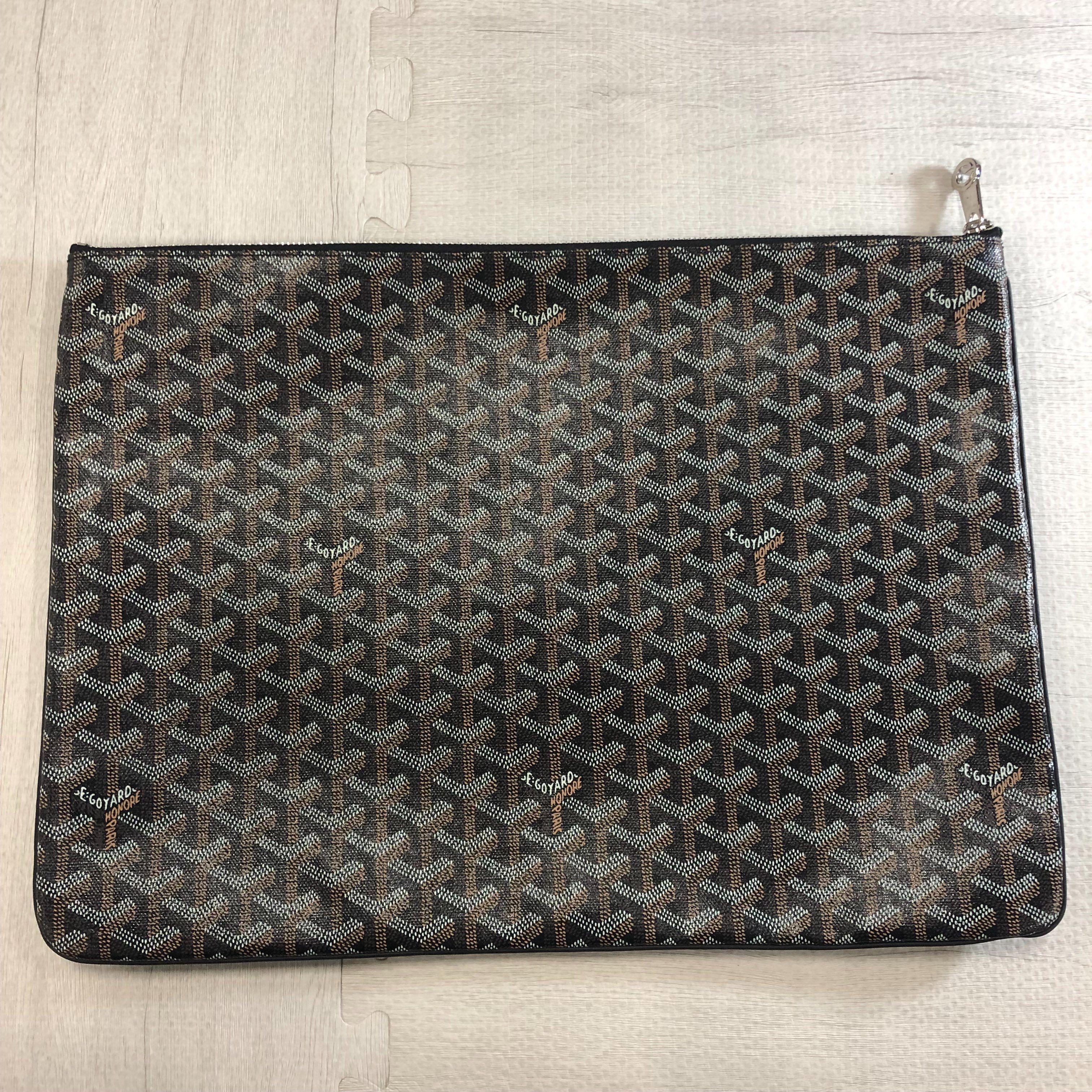 Goyard Senat MM Pocket "Black/Brown"