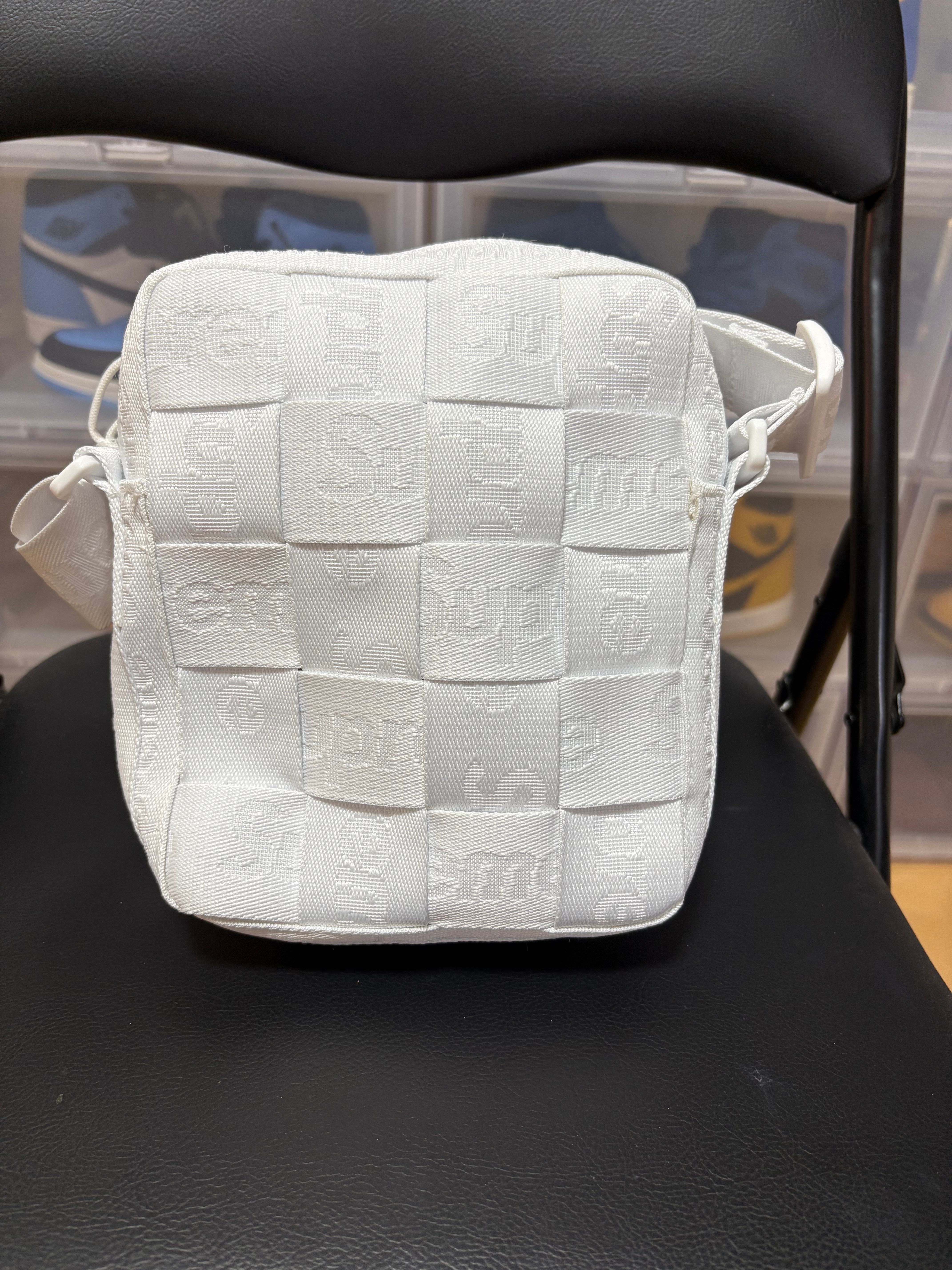 Supreme Woven Shoulder Bag 