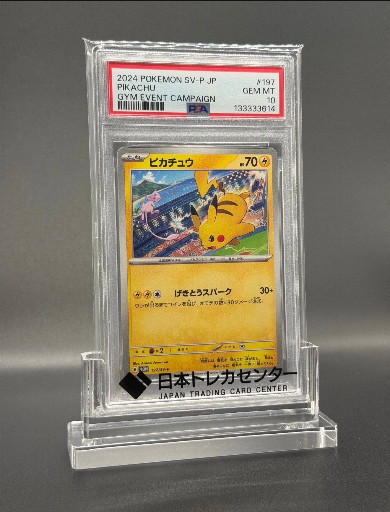 ピカチュウ P [SV-P 218](プロモカードパック「ポケカの夏がキタ