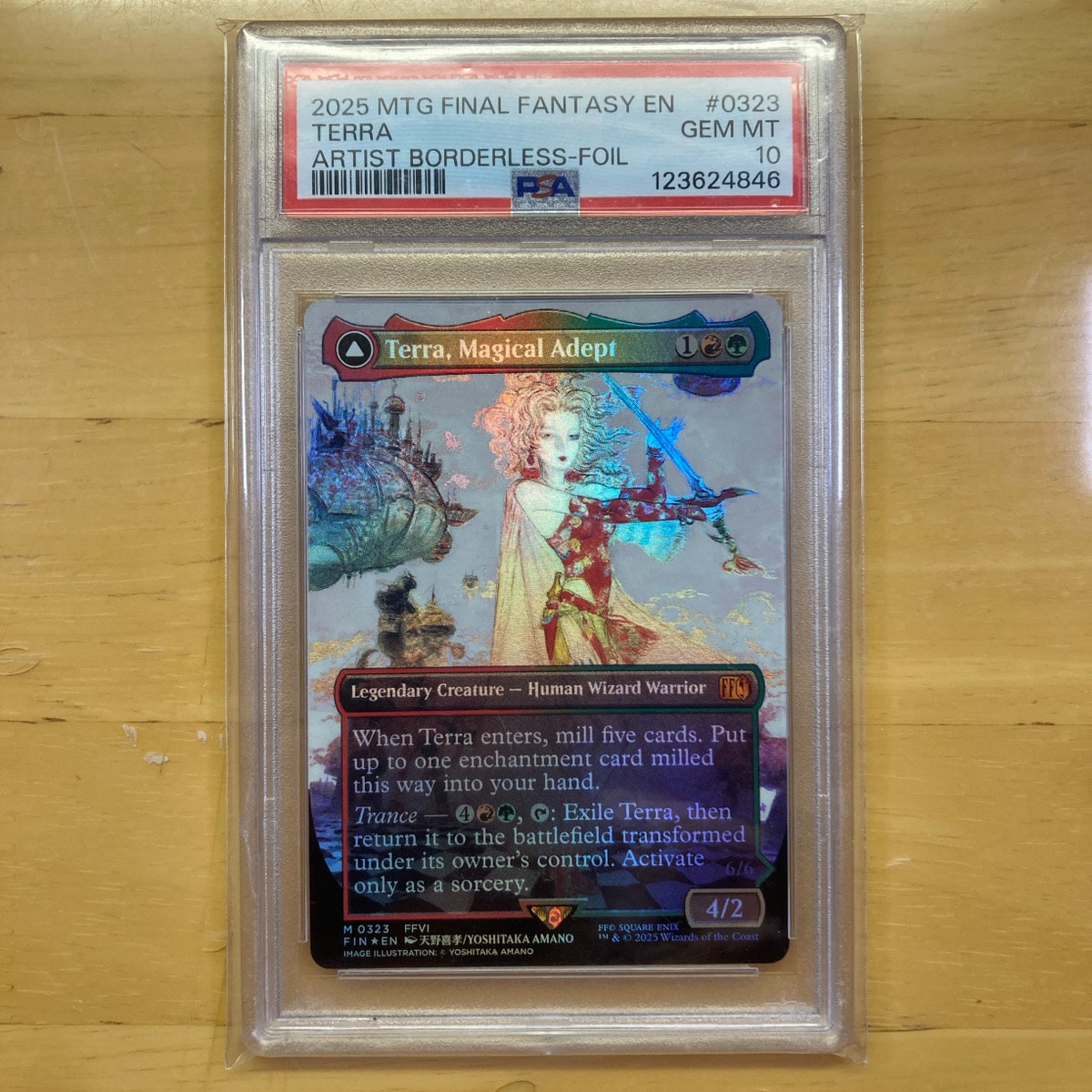 PSA10】魔導戦士、ティナ:幻獣の血を引く少女、ティナ M :Foil PSA10】魔導戦士、ティナ:幻獣の血を引く少女、ティナ M :Foil