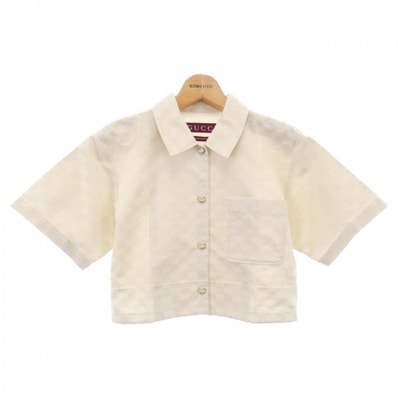 グッチ GUCCI GGコットンギャバジンシャツ 784901 ZAQUK S/Sシャツ