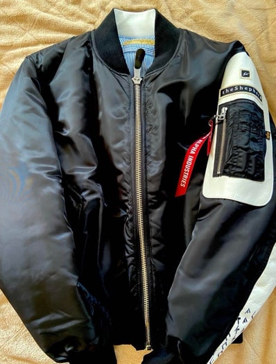 UNDERCOVER The Shepherd Nylon Ma-1 Jacket "Black"