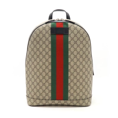 グッチ GGスプリーム 443805 リュック・デイパック メンズ