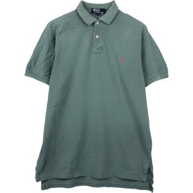 古着 90年代 ラルフローレン Ralph Lauren POLO by Ralph Lauren 半袖 ポロシャツ USA製 メンズM相当 ヴィンテージ/eaa623944