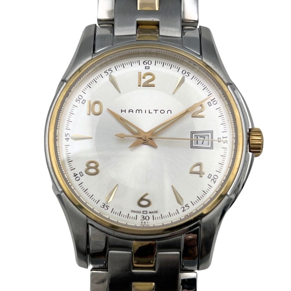 HAMILTON ハミルトン H324210 ジャズマスター ビューマチック クオーツ メンズ 腕時計 C1444