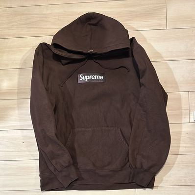 Supreme Box Logo Hooded Sweatshirt "Dark Brown" (21FW)