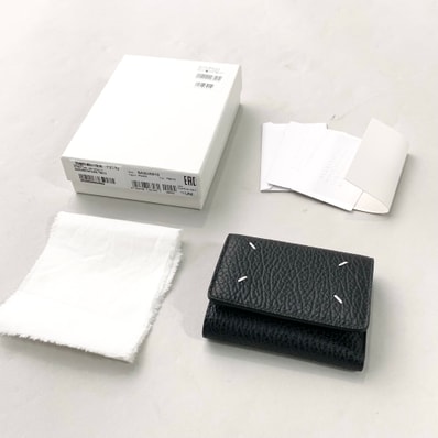 Maison Margiela Leather Envelope Wallet "Black"