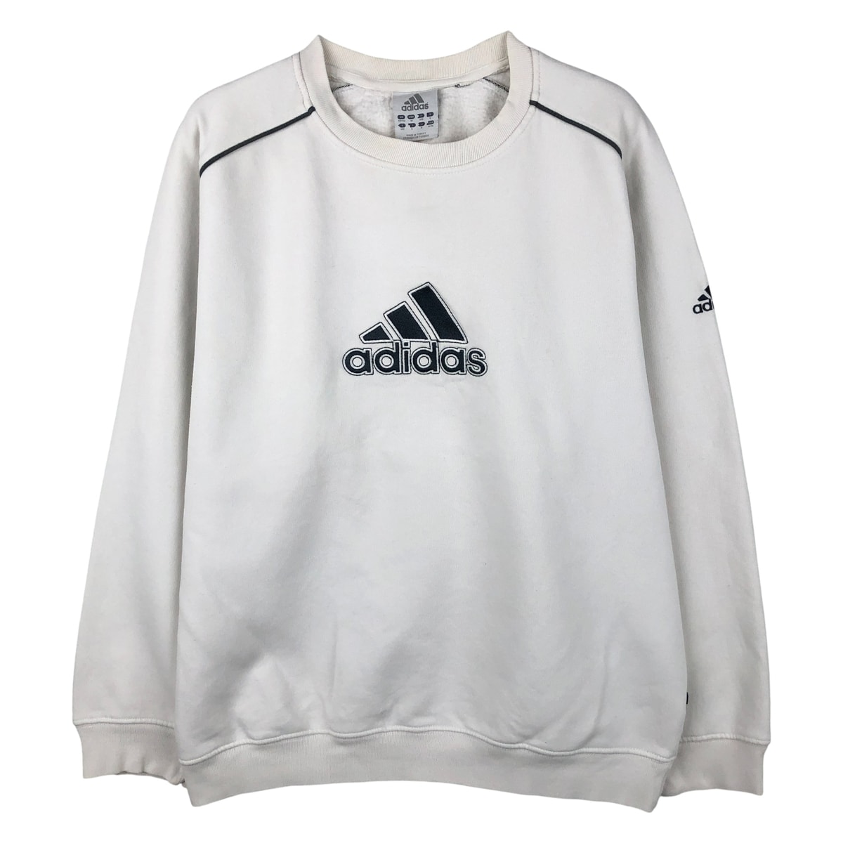古着 アディダス adidas ロゴスウェットシャツ トレーナー メンズM相当/eaa607460