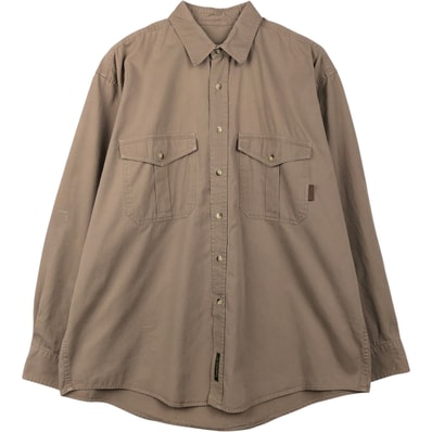 古着 ティンバーランド Timberland 長袖 コットンシャツ メンズM相当/eaa651966