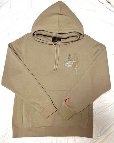 Air Jordan x Travis Cactus Jack Pullover Hoodie "Khaki Desert"
