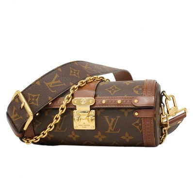 【6dd5126】ルイヴィトン ハンドバッグ モノグラム パピヨントランク M57835 ブラウン 2wayバッグ【中古】レディース