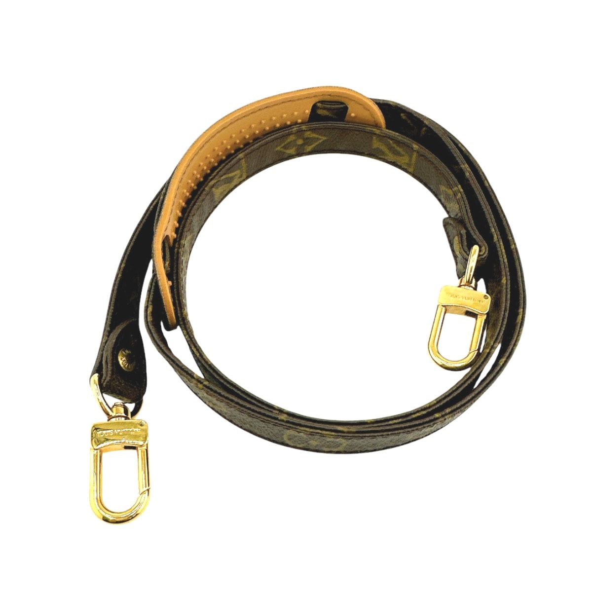 Louis Vuitton Monogram Shoulder Strap "Brown"