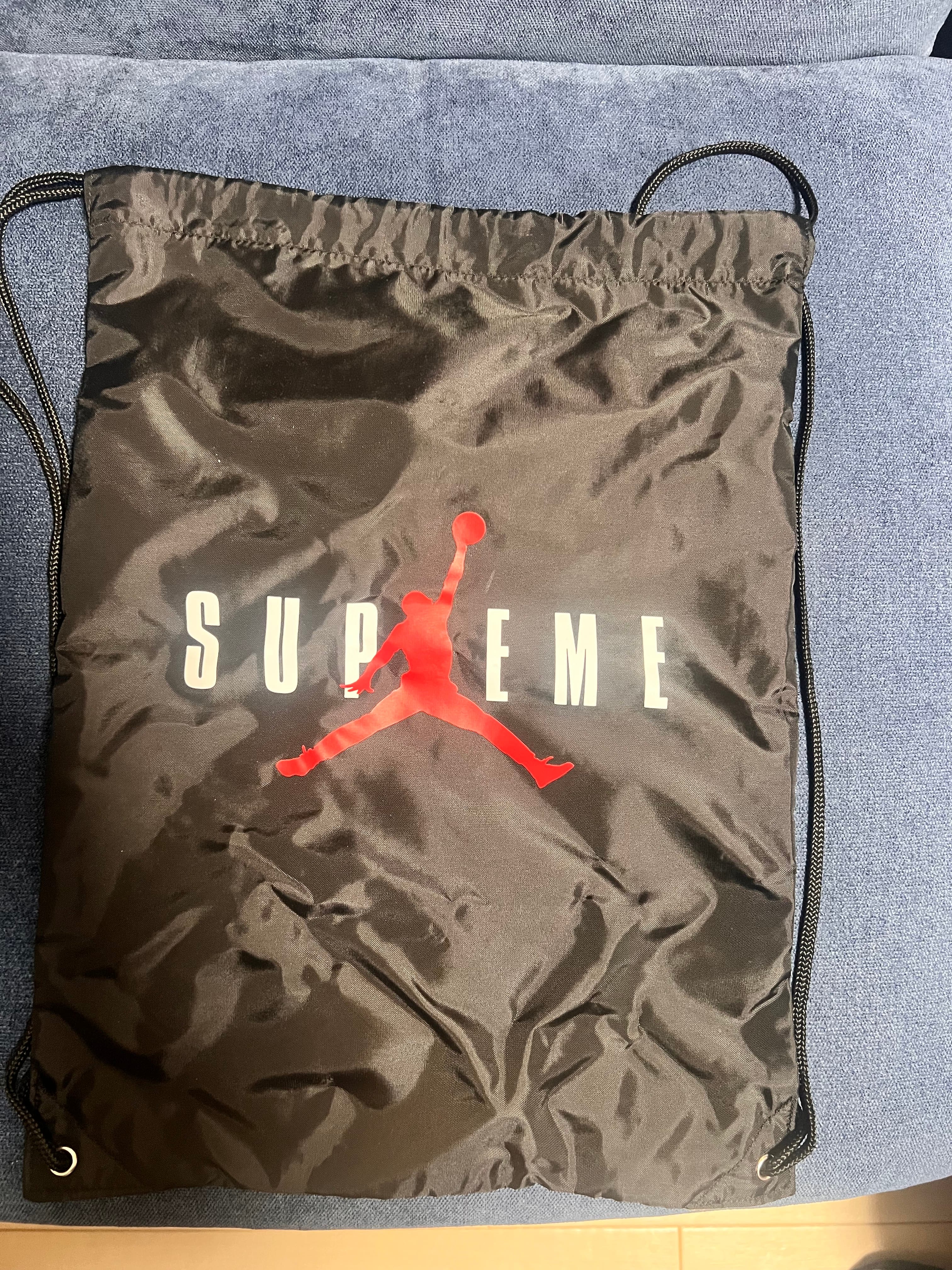 Supreme x Jordan Drawstring Bag 
