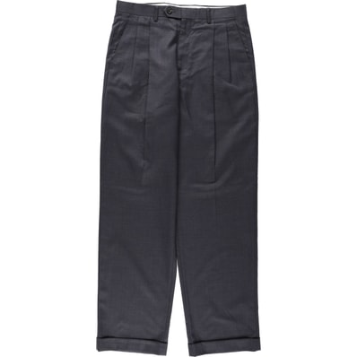 古着 ラルフローレン Ralph Lauren RALPH ツータック ウールパンツ スラックス メンズw32相当/eaa664999