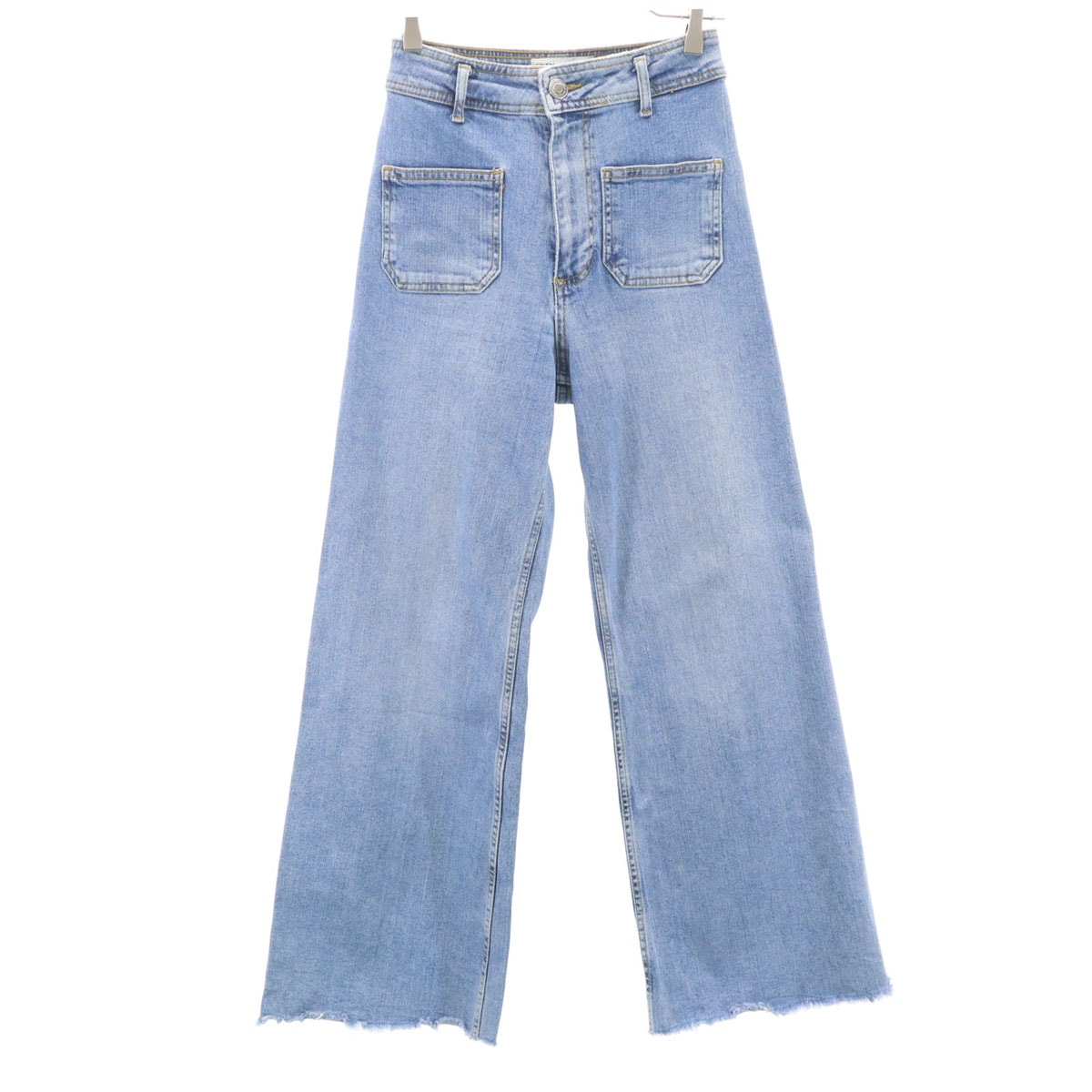 ZARA ザラ ワイドデニムパンツ 2 ジーンズ